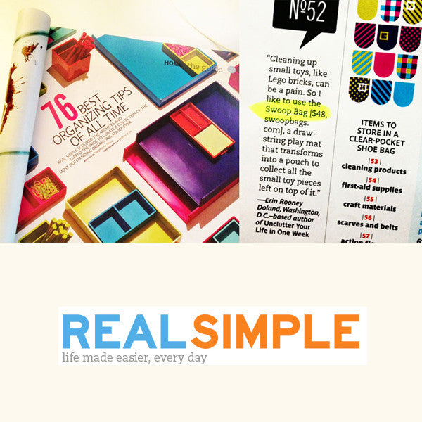 Swoop Bags in Real Simple Magazine