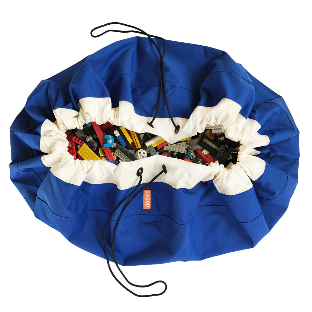 Large Toy Storage Bag - Royal Blue