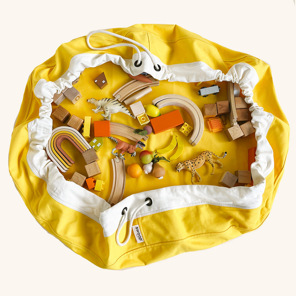 Large Toy Storage Bag - Sunshine Yellow