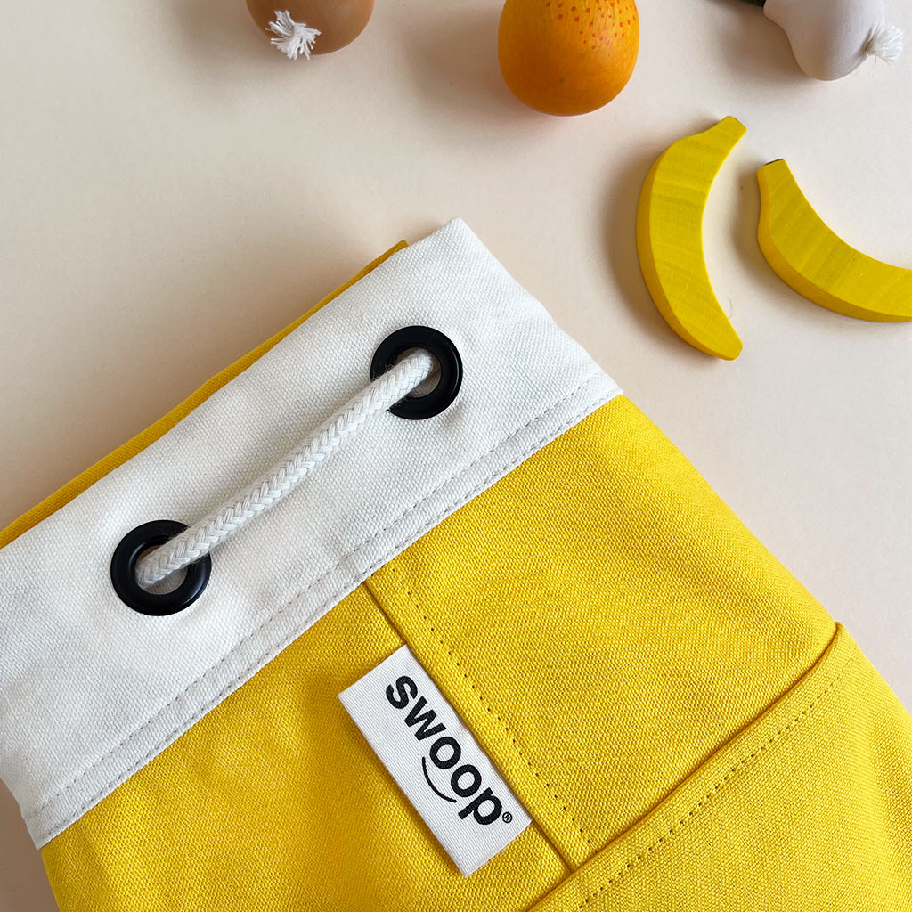 Large Toy Storage Bag - Sunshine Yellow