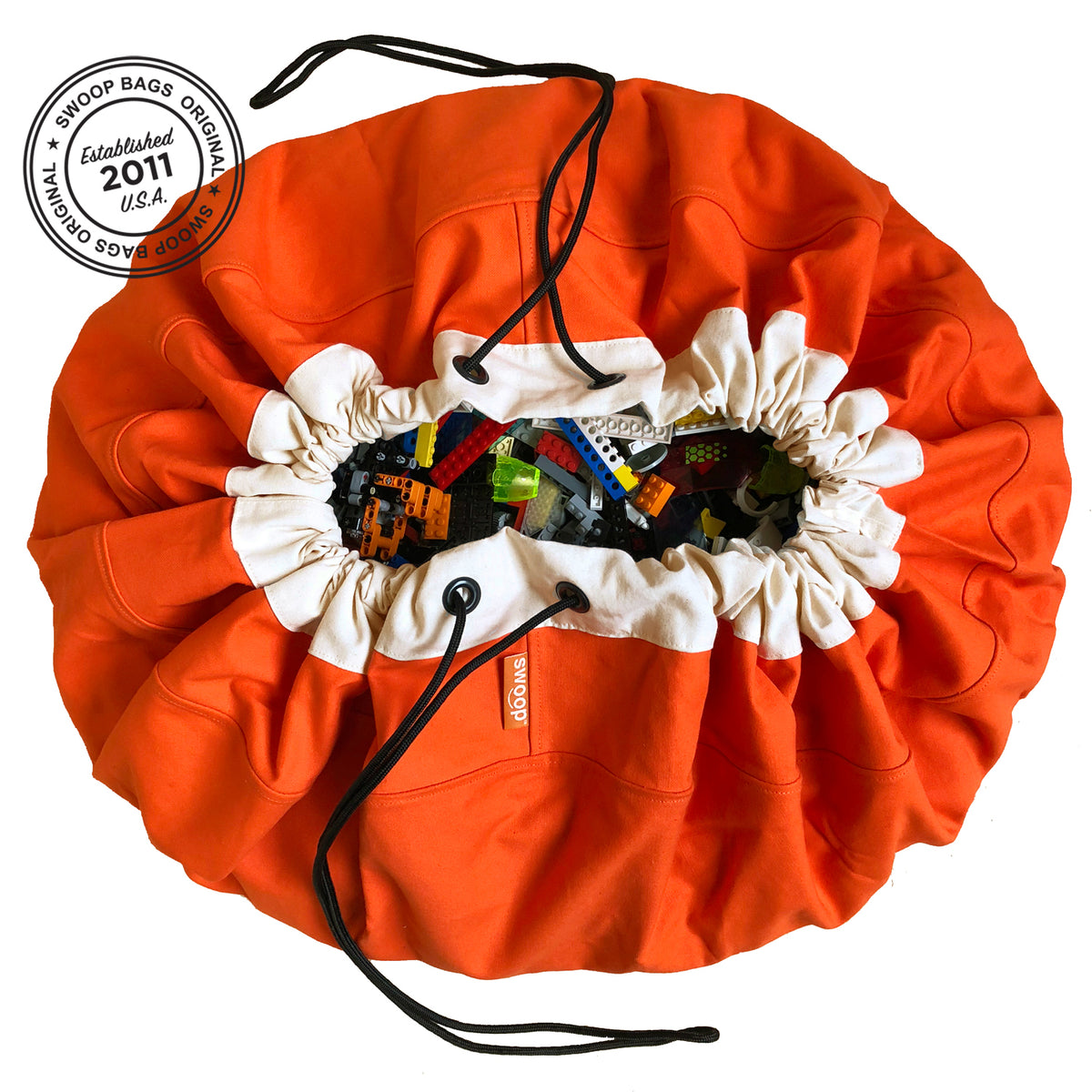 SAMPLE BAG - Orange Crush Canvas