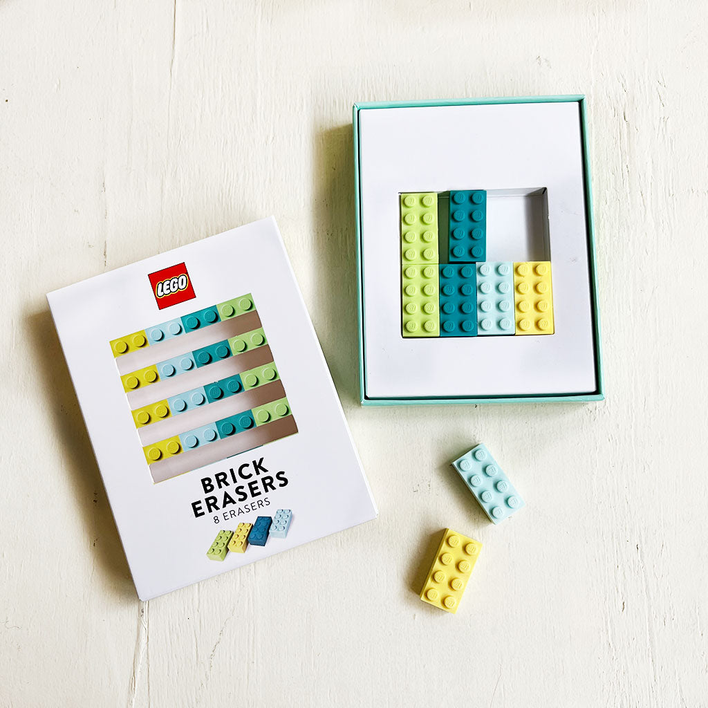 LEGO Erasers - 8 pack