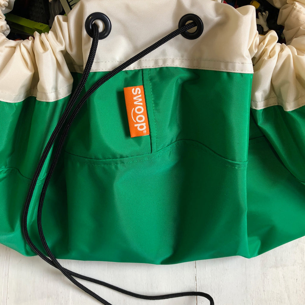 Large Toy Storage Bag - Green Grass