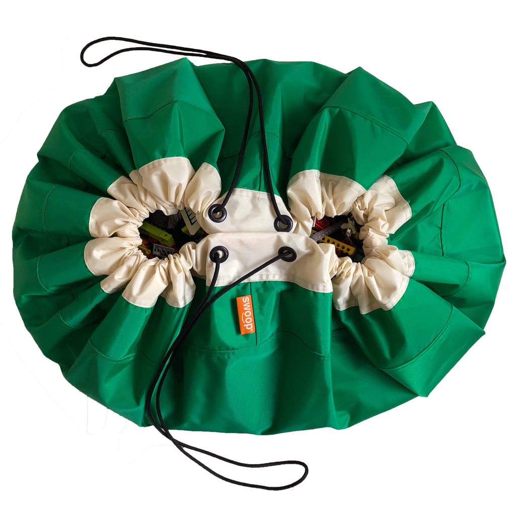 Green Super Swoop Toy Storage for Kids room Modern