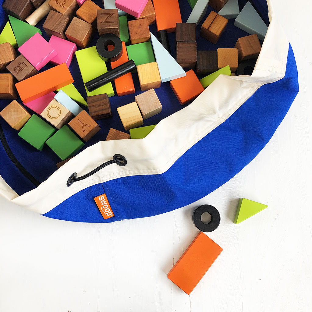 Medium Toy Storage Bag - Royal