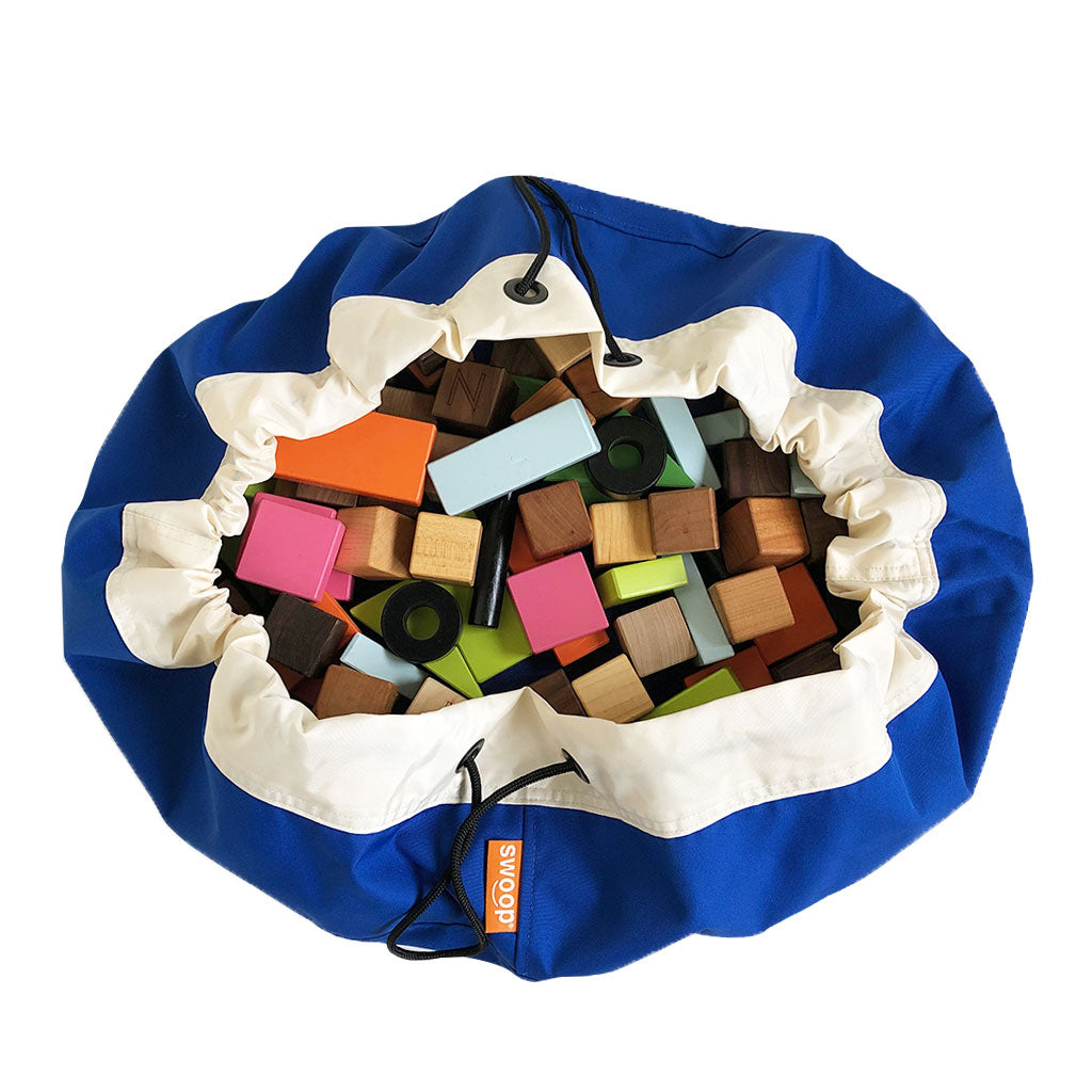 Medium Toy Storage Bag - Royal