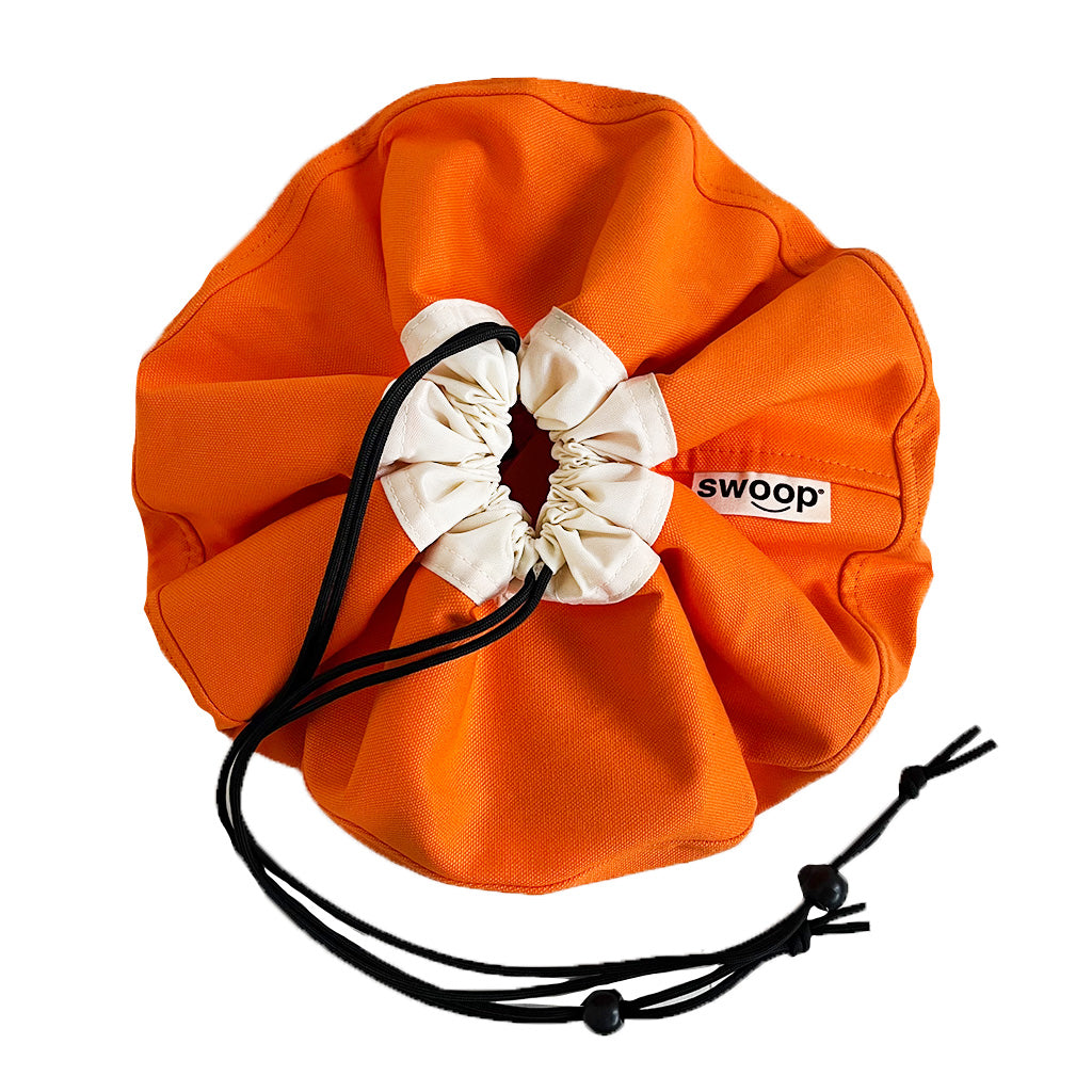 Mini Toy Bag - Tangerine (Canvas)