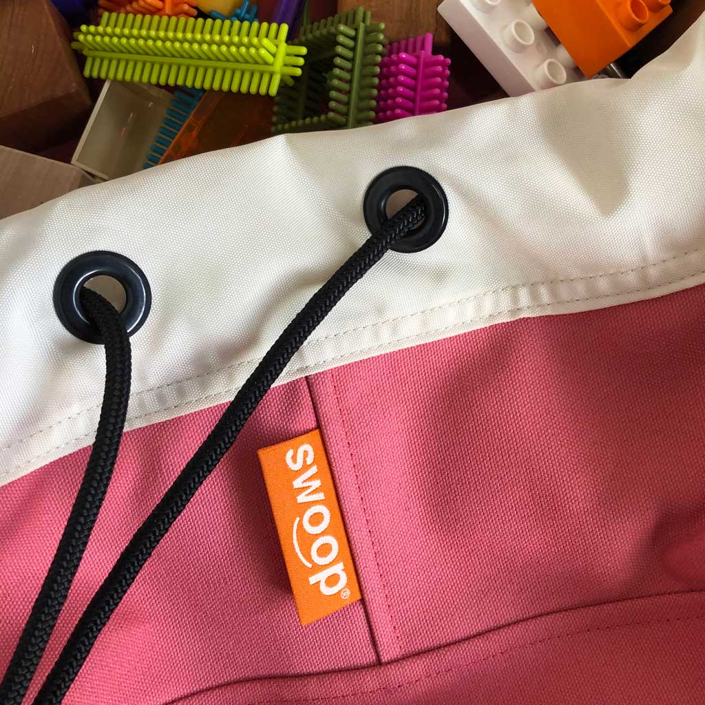 Large Toy Storage Bag - Rose