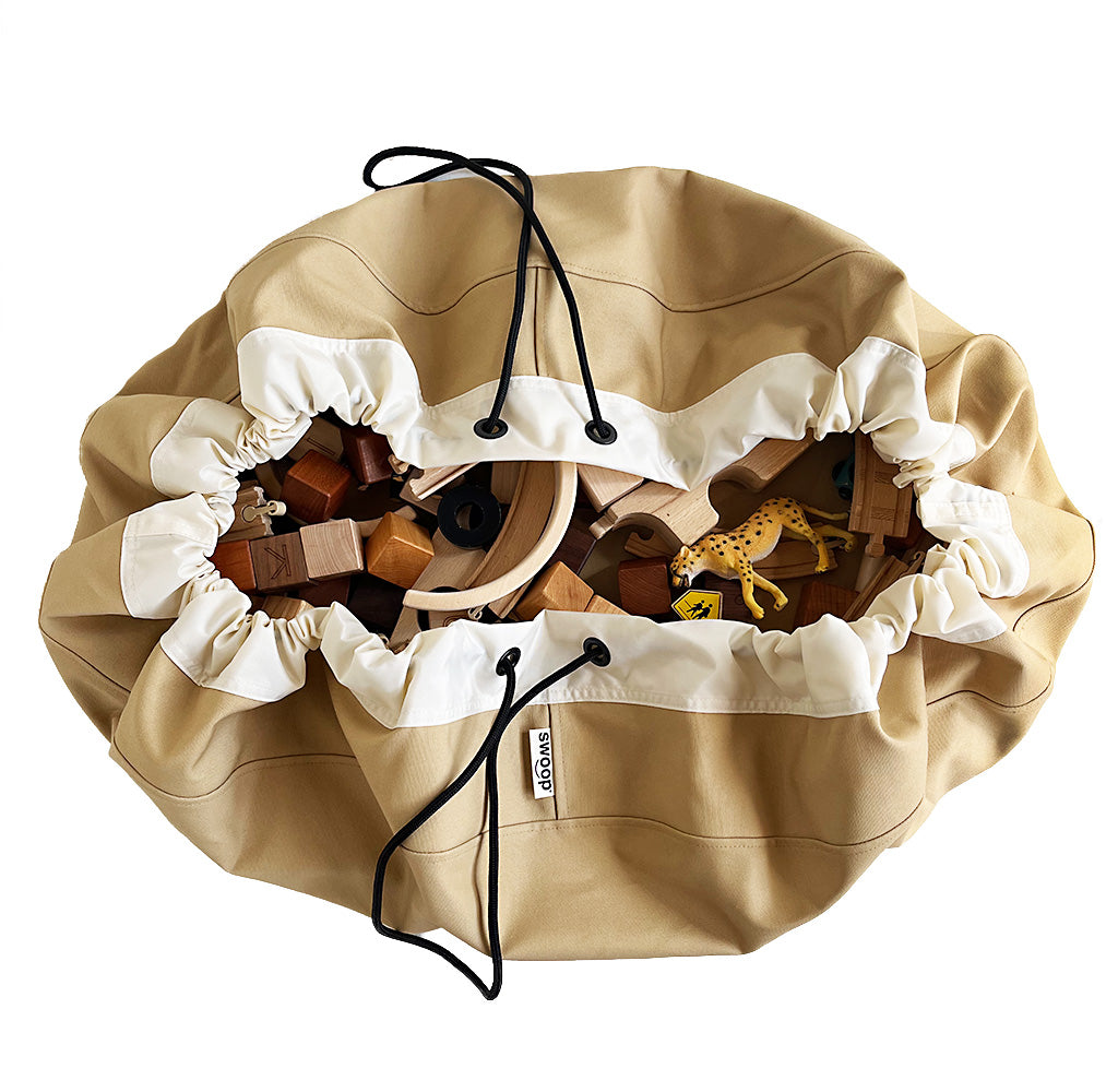 CANVAS Toy Bags Toy Mat Swoop Bags