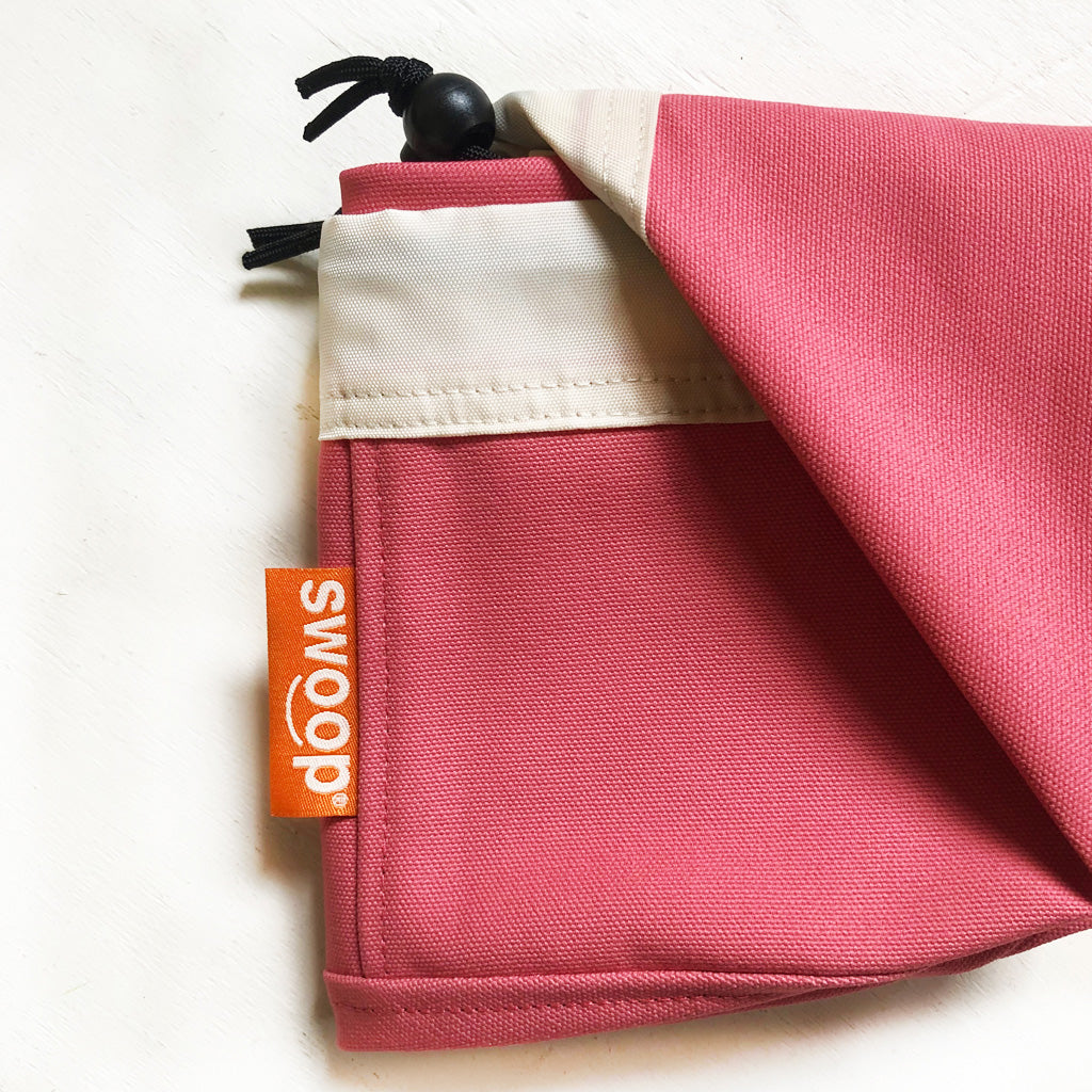 Mini Toy Storage Bag | Swoop Bags - ROSE PINK