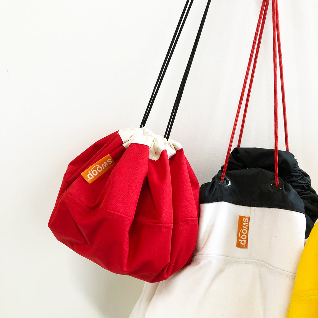 Mini Toy Storage Bag - Rocket Red